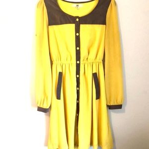 Ya Los Angeles Women’s Dress Midi Career Spring